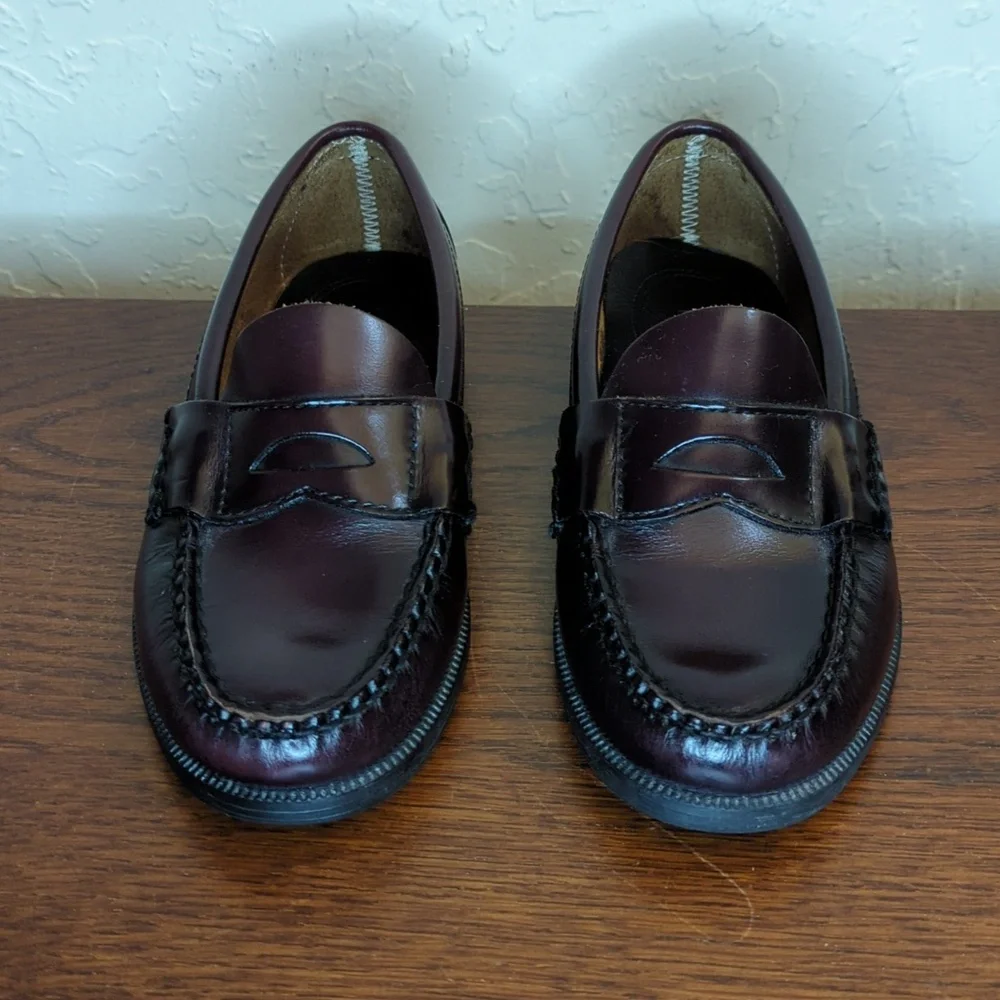 Sperry Boys Top-Sider Colton Burgundy Loafers Size 12.5